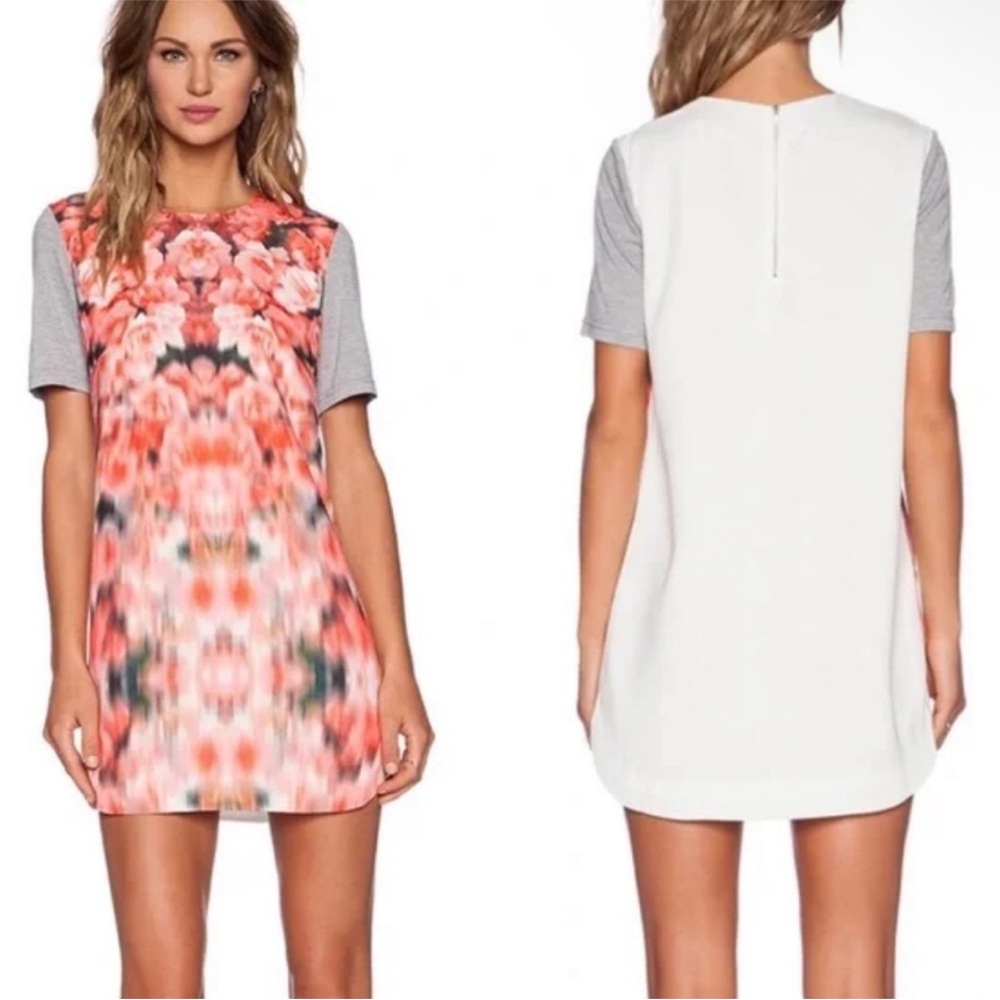 ☀️ Finders Keepers Blurred Floral Print Stolen Chance Shift Dress